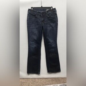 GAP Curvy Low Rise Dark Wash Boot Cut Jeans 6R